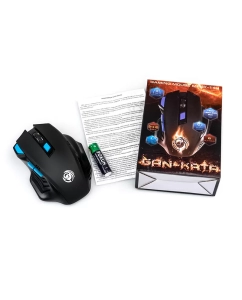 Купить Беспроводная игровая мышь Dialog Gan-Kata MRGK-14U Black/Blue  в E-mobi