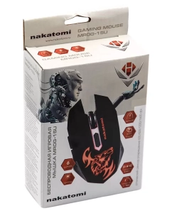 Купить Беспроводная игровая мышь nakatomi MROG-15U Black  в E-mobi