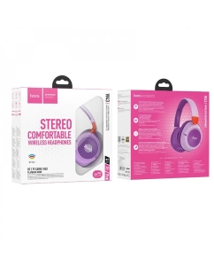 Купить Беспроводные наушники Hoco W43 Adventure Violet  в E-mobi