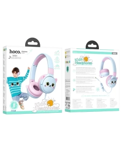 Купить Наушники Hoco W61 Blue  в E-mobi