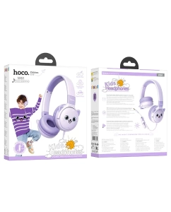 Купить Наушники Hoco W61 Purple  в E-mobi