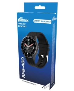Купить Смарт браслет Ritmix RFB-480 черный  в E-mobi