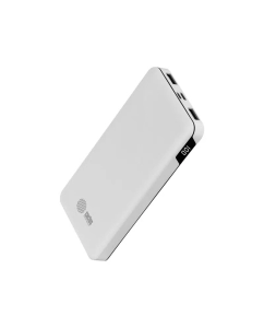 Купить Внешний аккумулятор Cactus CS-PBFSKT-10000, 10000мAч, белый в E-mobi