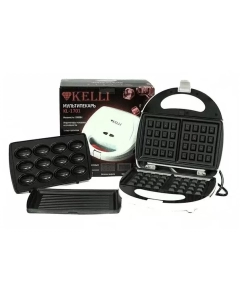 Купить Мультипекарь KELLI KL-1701 серебристо-черный  в E-mobi