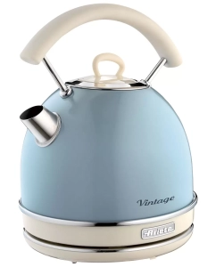Купить Чайник электрический Ariete Vintage 1.7 л голубой в E-mobi