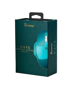Купить Мышь SmartBuy 615 Leather Wave голубая  в E-mobi