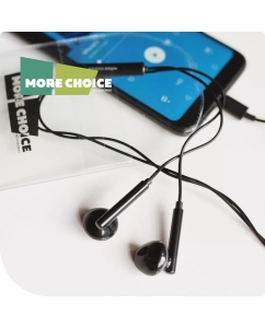 Купить Проводные наушники More choice G19a Black  в E-mobi