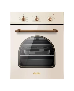 Купить Встраиваемый электрический духовой шкаф Simfer B4EO16017 бежевый в E-mobi