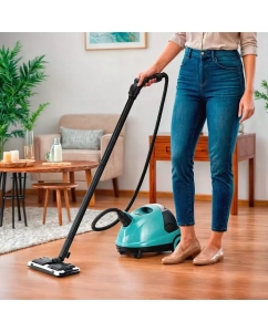 Купить Пароочиститель Kitfort КТ-9187 голубой  в E-mobi