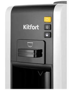 Купить Кофемашина капсульного типа Kitfort КТ-7467 черный, белый  в E-mobi