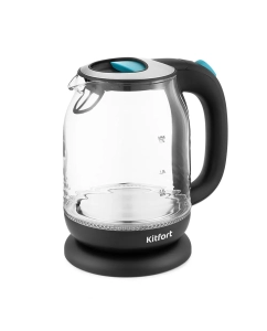 Купить Чайник электрический Kitfort KT-654-1 1.7 л черный  в E-mobi