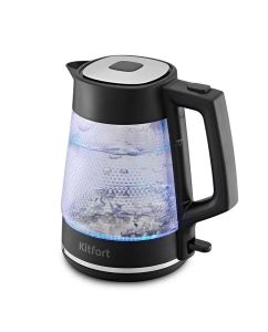 Купить Чайник электрический Kitfort KT-6710 1.7 л черный в E-mobi