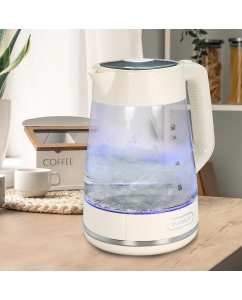 Купить Чайник электрический Oursson KE1747G 1.7 л белый в E-mobi