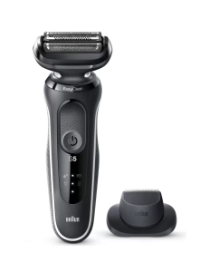 Купить Электробритва Braun 51-W1200s черный; белый в E-mobi