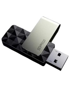 Купить Флешка Silicon Power Blaze B30 16ГБ Black (SP016GBUF3B30V1K) в E-mobi