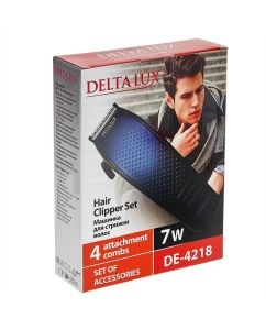 Купить Машинка для стрижки волос Delta DE-4218 Blue  в E-mobi