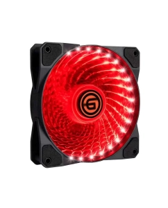 Купить Корпусной вентилятор Ginzzu 12LR33 (красный) (17614)  в E-mobi