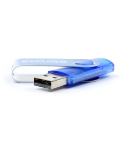 Купить Флешка Exployd 530, 4 Гб, USB2.0, синяя  в E-mobi
