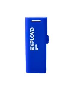 Купить Флешка Exployd 580 EX 8ГБ Blue (EX-8GB-580-Blue) в E-mobi
