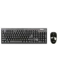 Купить Беспроводная клавиатура и мышь комплект usb Dialog KMROP-4010U в E-mobi