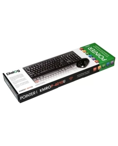 Купить Беспроводная клавиатура и мышь комплект usb Dialog KMROP-4010U  в E-mobi