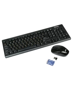 Купить Беспроводная клавиатура и мышь комплект usb Dialog KMROP-4010U  в E-mobi