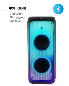 Купить Портативная колонка AIWA AIWA CAS-550 Black (AIWA CAS-550)  в E-mobi