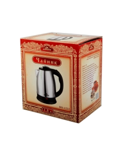 Купить Чайник электрический Добрыня DO-1222 1.8 л серебристый  в E-mobi