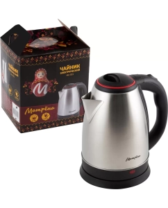 Купить Чайник электрический Матрёна МА-001 1.8 л черный, серебристый, красный  в E-mobi