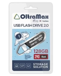 Купить Флешка Oltramax 128 ГБ Черный (OM-128GB-290-Black) в E-mobi