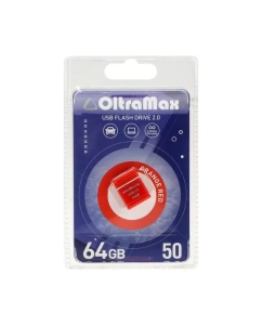 Купить Флешка OltraMax 50 64 ГБ оранжевый (OM-64GB-50-Orange)  в E-mobi