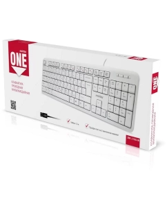 Купить Проводная клавиатура SmartBuy ONE 210 White (SBK-210U-W)  в E-mobi