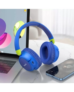 Купить Беспроводные наушники Hoco W43 Adventure Blue  в E-mobi