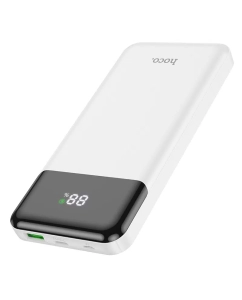 Купить Внешний аккумулятор Hoco J102 White 10000 мА/ч для мобильных устройств, белый (J102)  в E-mobi