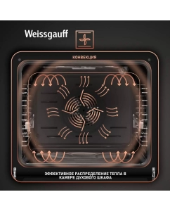 Купить Встраиваемый электрический духовой шкаф Weissgauff EOV 291 PDXS серебристый/черный  в E-mobi