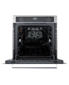 Купить Встраиваемый электрический духовой шкаф Exiteq EXO-108 серебристый/черный  в E-mobi