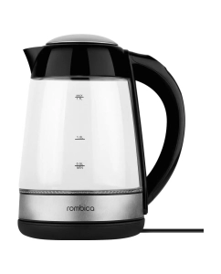 Купить Чайник электрический Rombica myKitchen KE-0104 1.7 л серебристый, черный  в E-mobi