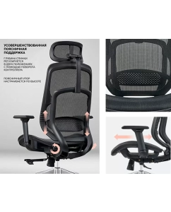 Купить Сетчатое офисное кресло Спаркс Призрак-1 Плюс, с ортопедической системой  в E-mobi