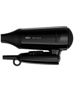 Купить Фен Braun Satin Hair 3 Style&amp;Go HD350 1600 Вт черный  в E-mobi