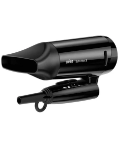 Купить Фен Braun Satin Hair 3 Style&amp;Go HD350 1600 Вт черный  в E-mobi