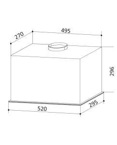 Купить Вытяжка кухонная EXITEQ EX-1286 black  в E-mobi