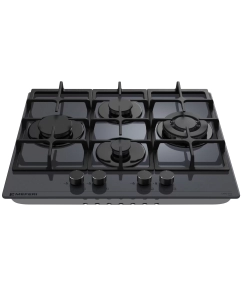 Купить Встраиваемая варочная панель газовая MEFERI MGH604GR Glass Ultra серый  в E-mobi