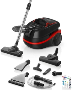 Купить Пылесос Bosch BWD421POW черный; красный  в E-mobi