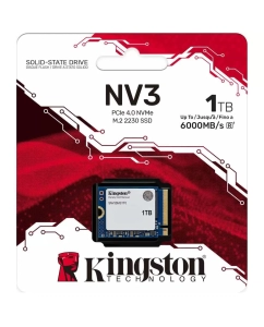 Купить Внутренний SSD-накопитель 1000Gb Kingston NV3 SNV3SM3/1T0 M.2 2230 PCIe NVMe 4.0 x4  в E-mobi