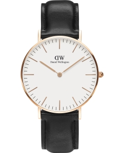 Купить Наручные часы Daniel Wellington Classic 36 Sheffield RG White в E-mobi