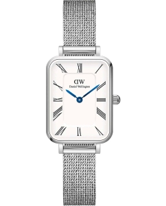 Купить Наручные часы Daniel Wellington Quadro Roman numerals 20x26 Sterling S White в E-mobi