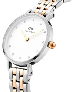 Купить Наручные часы Daniel Wellington Petite Lumine 28 5-Link G/S White  в E-mobi