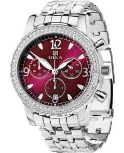Купить Российские серебряные наручные часы NIKA 1807.2.9.94E.6.140 с хронографом в E-mobi