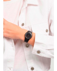 Купить Швейцарские керамические наручные часы Swatch SO31B102  в E-mobi