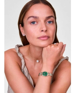 Купить Наручные часы Daniel Wellington Ophelia Mini 22x25,5 Beans Link Emerald G  в E-mobi